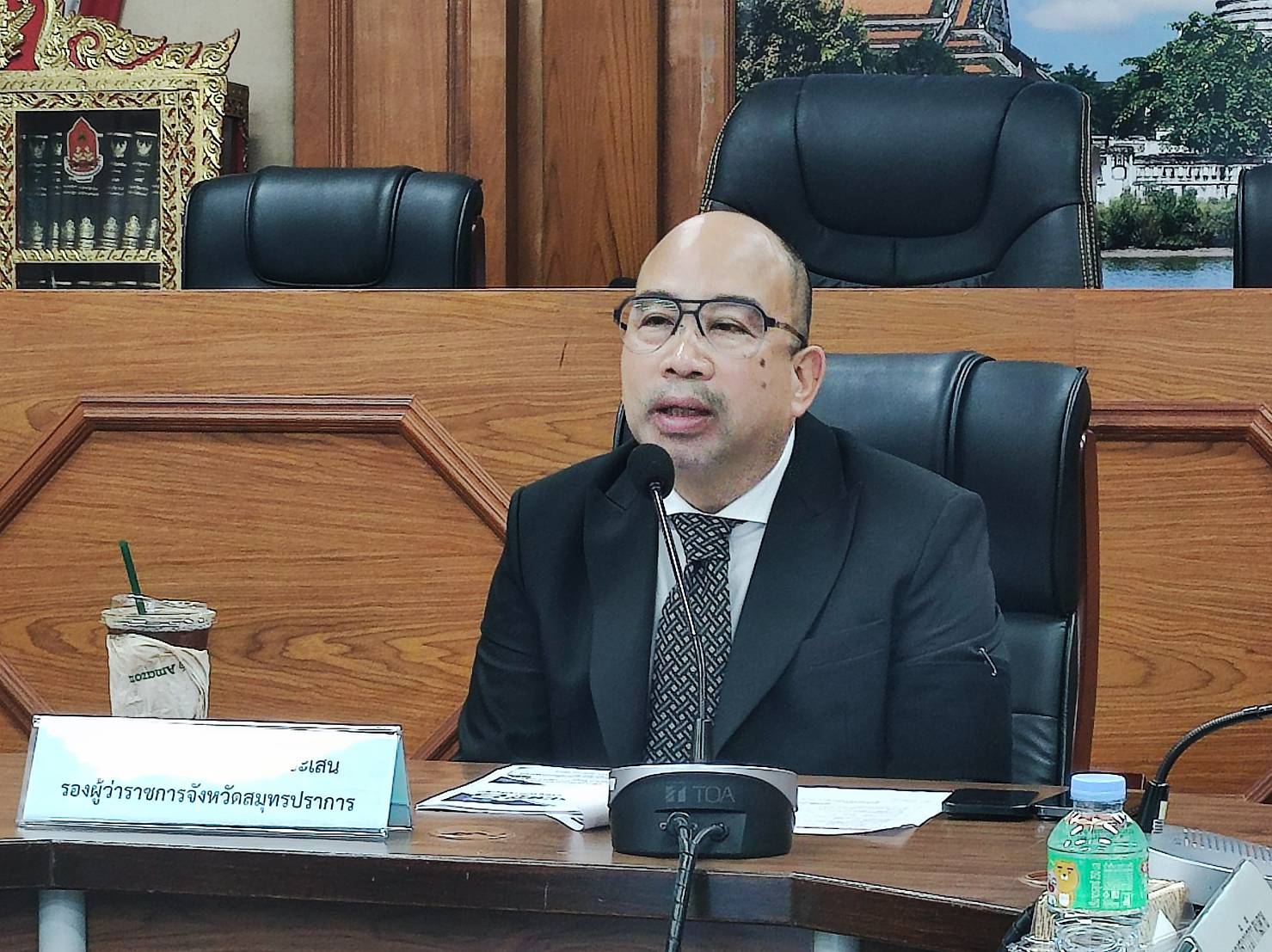 พช.สมุทรปราการ เข้าร่วมประชุมคณะกรรมการพัฒนาการท่องเที่ยว ประจำเขตพัฒนาการท่องเที่ยววิถีชีวิตชายฝั่งอ่าวไทย