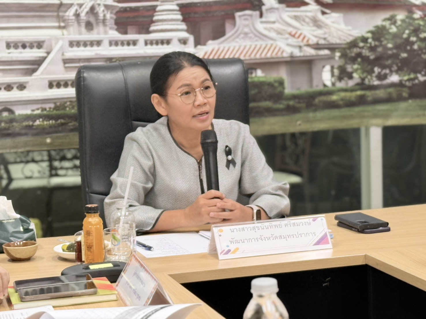 พช.สมุทรปราการ ขับเคลื่อนองค์กรคุณธรรม ประจำปีงบประมาณ พ.ศ. 2569 กิจกรรมการกำหนดคุณธรรมเป้าหมาย “ปัญหาที่อยากแก้ ความดีที่อยากทำ” และ “การจัดทำแผนการขับเคลื่อนองค์กรคุณธรรมแบบมีส่วนร่วม ภายใต้คุณธรรมเป้าหมาย 5 ประการ”