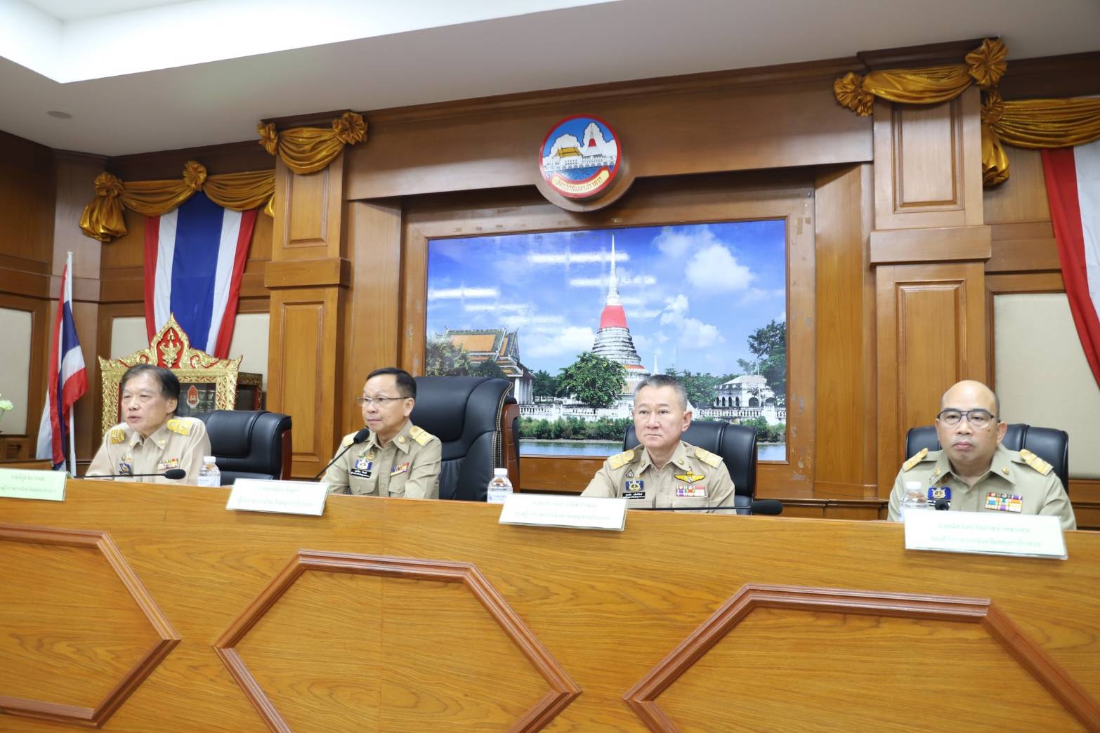 🚩พช.สมุทรปราการ  เข้าร่วมการประชุมหัวหน้าส่วนราชการประจำจังหวัดสมุทรปราการ และผ่านสื่ออิเล็กทรอนิกส์ ครั้งที่ 3/2569 ประจำเดือนมีนาคม 2569