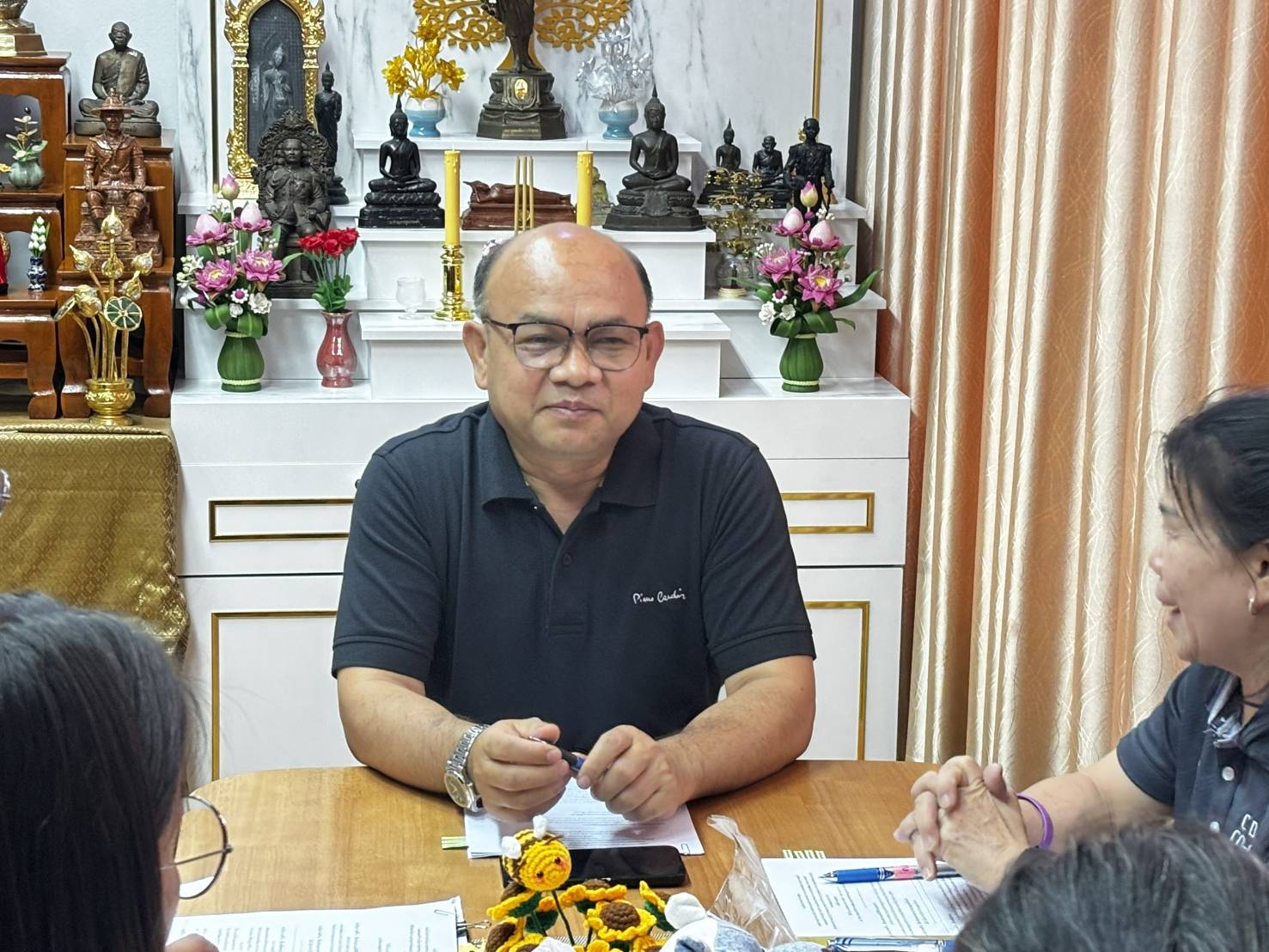 🕊️ พช.สมุทรปราการ ดำเนินการประชุมเพื่อเตรียมความพร้อมสรรหาบุคคลเพื่อจัดจ้างเป็นพนักงานกองทุนพัฒนาบทบาทสตรี ตำแหน่ง นักจัดการงานทั่วไป