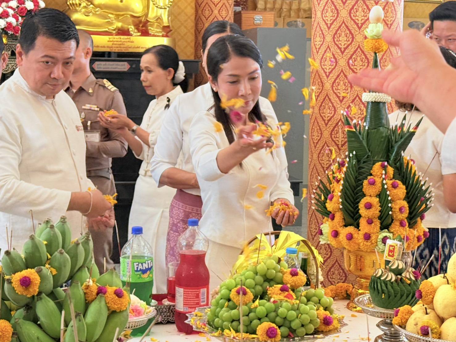 🌟พช.สมุทรปราการ เข้าร่วมโครงการ พิธีสักการะสิ่งศักดิ์สิทธิ์ในการพิธีศพที่ได้รับพระราชทาน