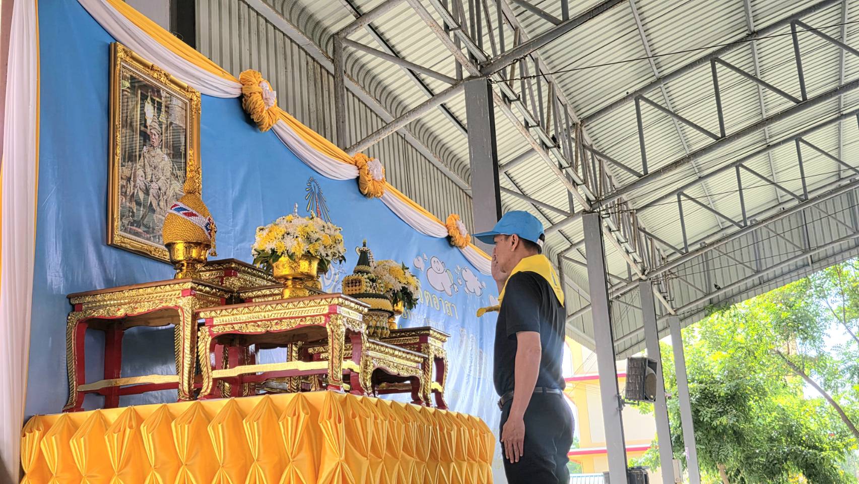 พช.สมุทรปราการ ร่วมโครงการจิตอาสาพระราชทาน กิจกรรมจิตอาสาพัฒนาปรับปรุงภูมิทัศน์ เนื่องในวันฉัตรมงคล ประจำปี 2569