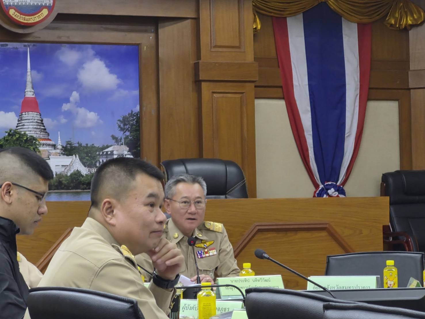 พช.สมุทรปราการ ร่วมประชุมคณะกรรมการรักษาความมั่นคงและความสงบเรียบร้อยจังหวัดสมุทรปราการ ครั้งที่ 5/2569/คณะกรรมการอำนวยการรักษาความมั่นคงภายในจังหวัดสมุทรปราการ ครั้งที่ 5/2569