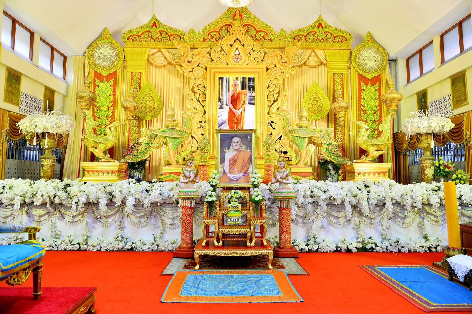 💐พช.สมุทรปราการ ร่วมพิธีเจริญพระพุทธมนต์และทำบุญตักบาตรถวายพระกุศล เนื่องในโอกาสฉลองพระชนมายุ 99 พรรษา สมเด็จพระสังฆราช 🕯️