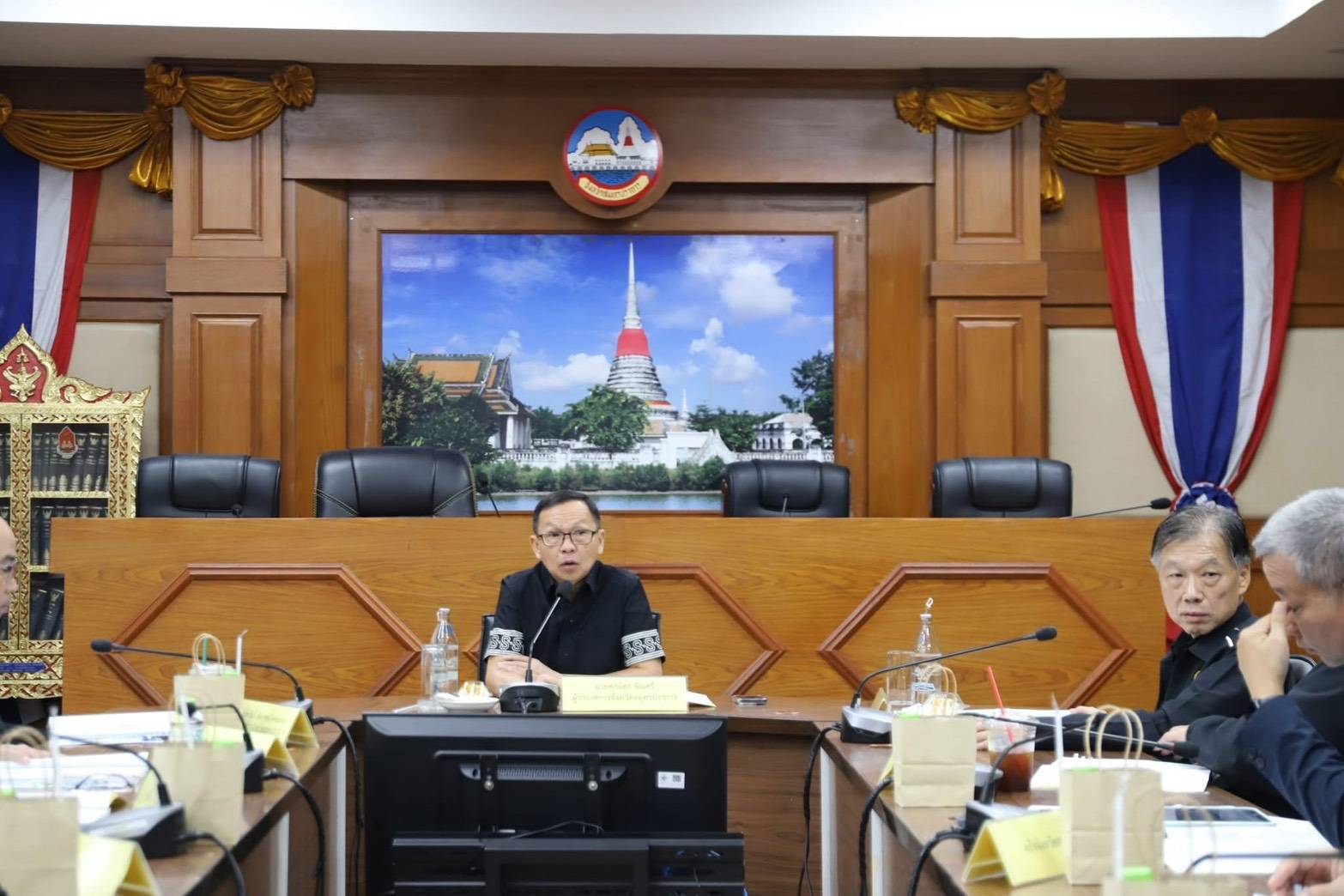 🚩พช.สมุทรปราการ ร่วมประชุมคณะกรรมการบริหารงานจังหวัดจังหวัดสมุทรปราการแบบบูรณาการ (ก.บ.จ.สป.) ครั้งที่ 4/2569