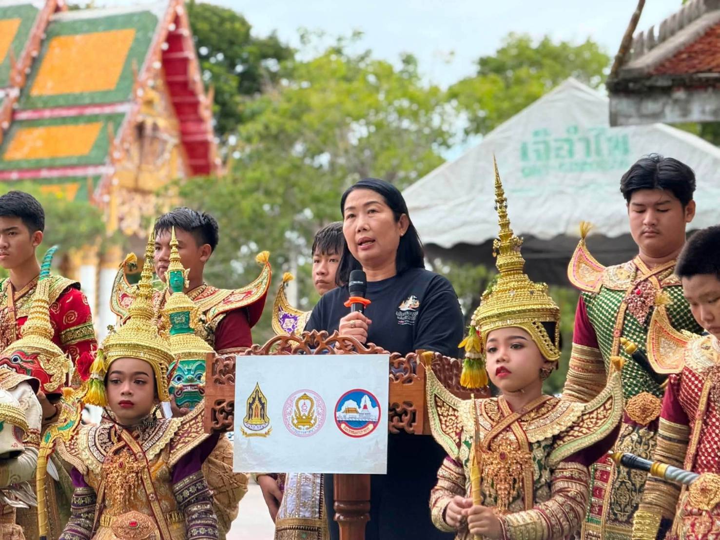 พช.สมุทรปราการ ร่วมตามรอยเส้นทางธรรมแห่งศรัทธา 1 เมือง 2 พระ 3 บาง จังหวัดสมุทรปราการ