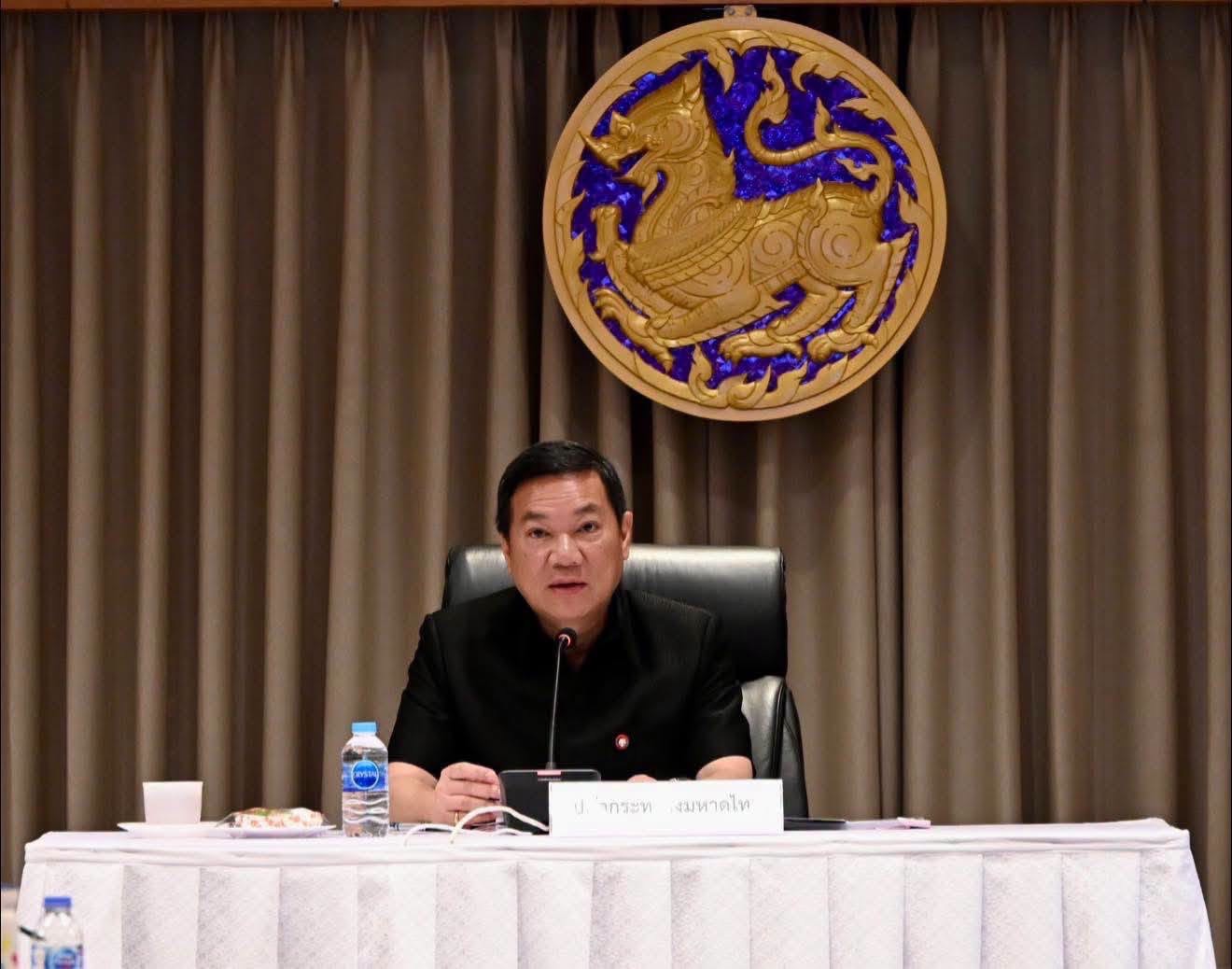 🕊️พช.จังหวัดสมุทรปราการ ร่วมการประชุมซักซ้อมแนวทางปฏิบัติในการจัดพิธีถวายดอกไม้จันทน์ สำหรับประชาชนในส่วนภูมิภาค งานพระราชพิธีถวายพระเพลิงพระบรมศพ สมเด็จพระนางเจ้าสิริกิติ์ พระบรมราชินีนาถ พระบรมราชชนนีพันปีหลวง