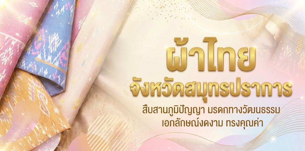 ผ้าไทยจังหวัดสมุทรปราการ
