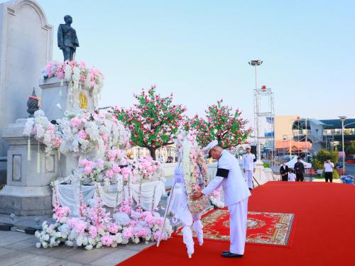 พช.สมุทรปราการ ร่วมพิธีวางพวงมาลาเนื่องในวันคล้ายวันสวรรคต พระบาทสมเด็จพระจุลจอมเกล้าเจ้าอยู่หัว "วันปิยมหาราช" ประจำปี 2569